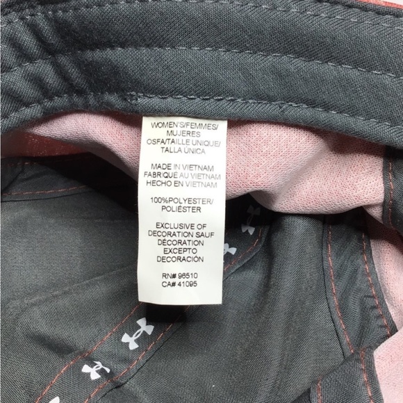 Under Armour Women’s UA Free Fit Heathered Cap Style# 1306297, Red, OSFA - Picture 7 of 12